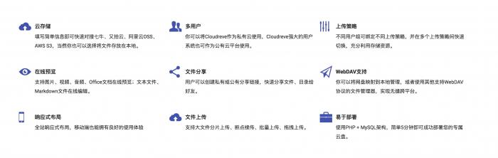 图片[2]-全新PHP云盘网盘系统Cloudreve程序源码一键安装版+可对接多家云存储网盘-RJCK软件仓库-国内外原版软件&素材源码下载