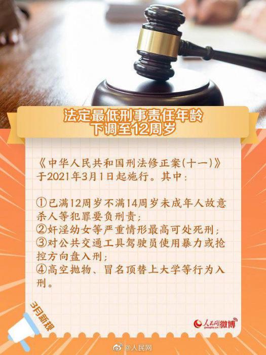 明天起 最低刑责年龄下调至12周岁-RJCK软件仓库-国内外原版软件&素材源码下载