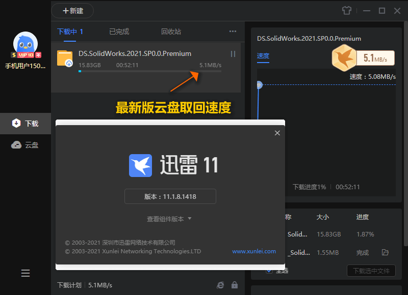 迅雷11 v11.1.11.1628精简版-RJCK软件仓库-国内外原版软件&素材源码下载